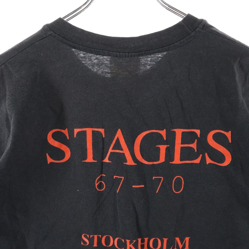 VINTAGE(ヴィンテージ) 90S JIMI HENDRIX 1967-70 ツアー プリント半袖Tシャツカットソー ブラック