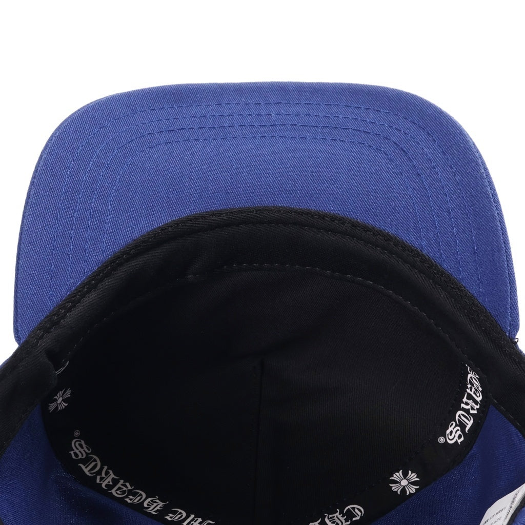 CHROME HEARTS(クロムハーツ) CH HAT CHロゴ刺繍ベースボールキャップ 帽子 ブルー