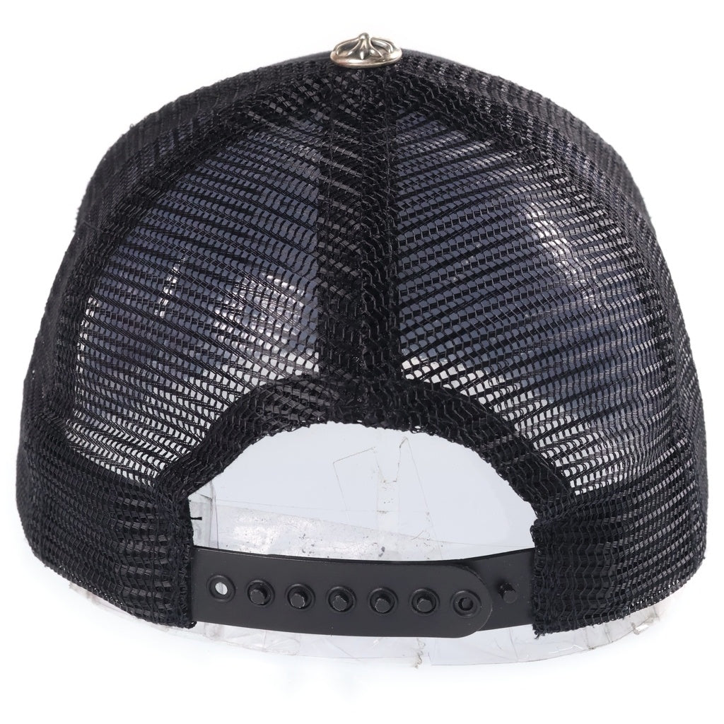 CHROME HEARTS(クロムハーツ) TRUCKER CAP CHパッチ メッシュ トラッカーキャップ 帽子 ブラック