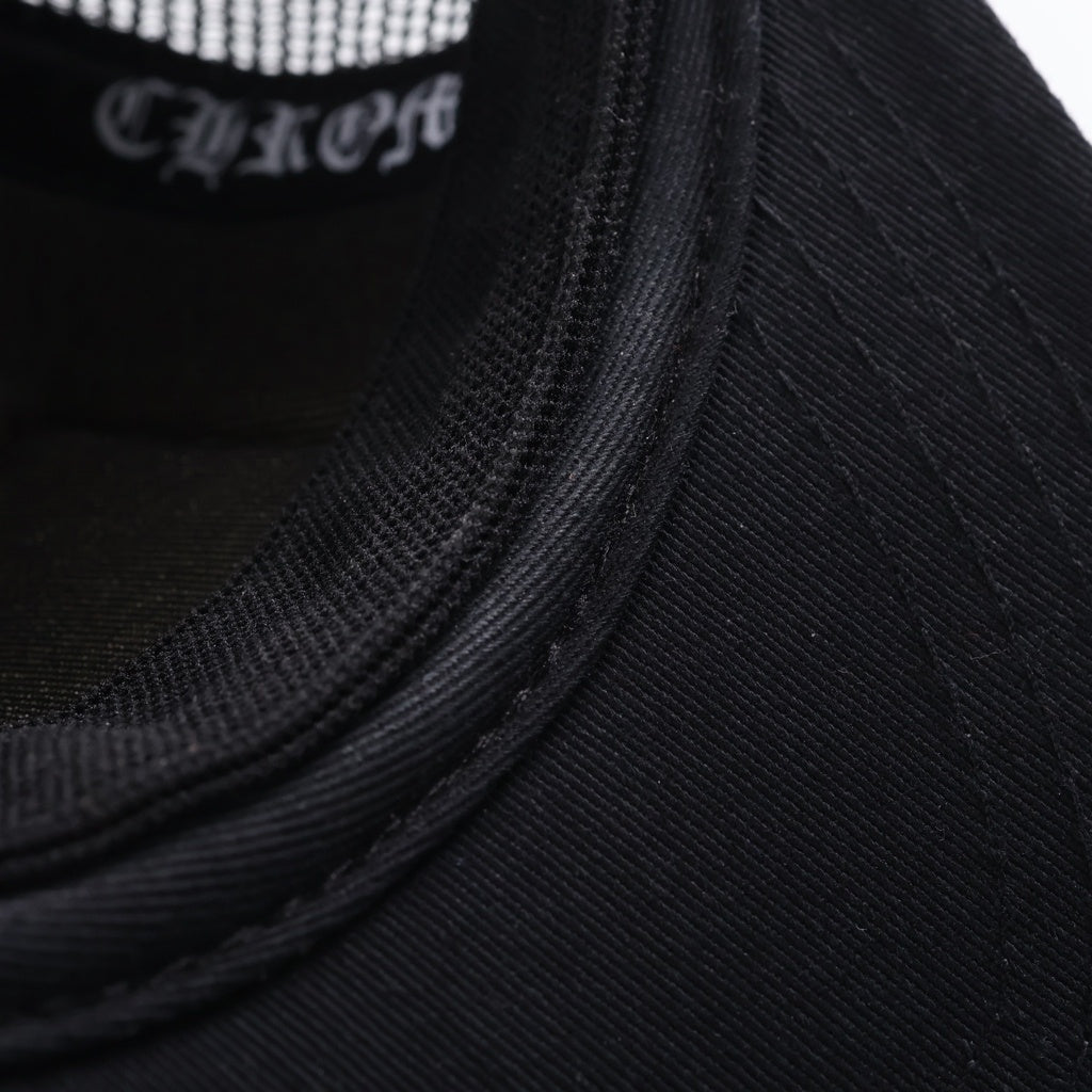 CHROME HEARTS(クロムハーツ) TRUCKER CAP CHパッチ メッシュ トラッカーキャップ 帽子 ブラック