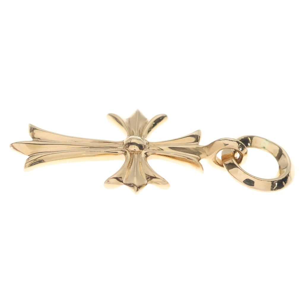 CHROME HEARTS(クロムハーツ) 22K TINY CH CROSS タイニーCHクロス ペンダントトップ ゴールド BCA051
