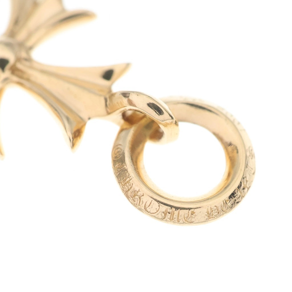 CHROME HEARTS(クロムハーツ) 22K TINY CH CROSS タイニーCHクロス ペンダントトップ ゴールド BCA051