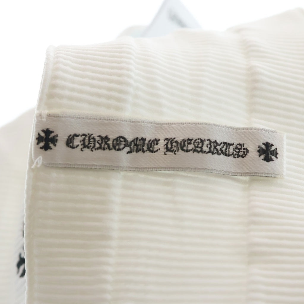 CHROME HEARTS(クロムハーツ) CH刺繍 ヘアバンド ホワイト