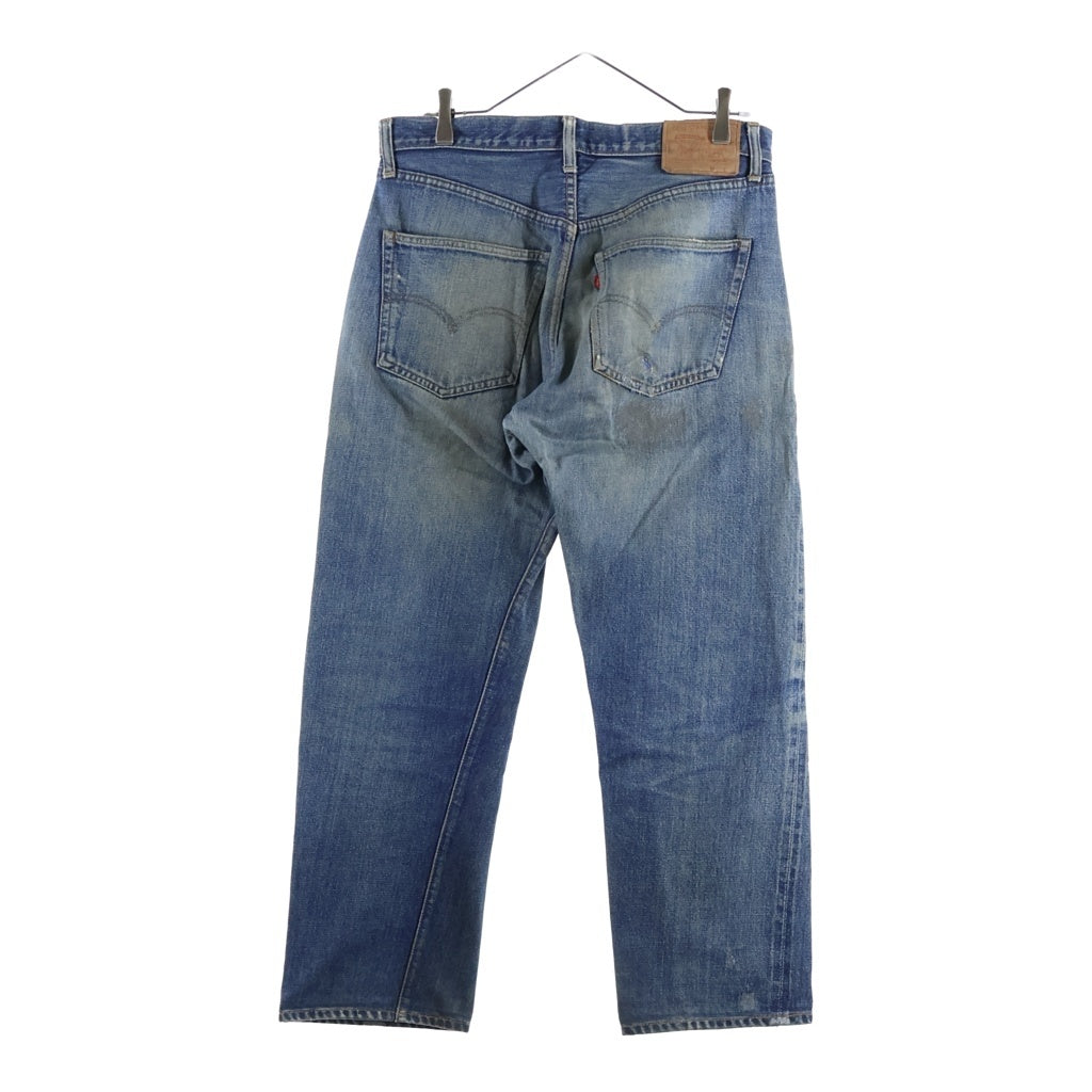VINTAGE(ヴィンテージ) 70s VINTAGE 66前期 ボタン裏6 バックポケット裏シングル ストレートパンツ インディゴ