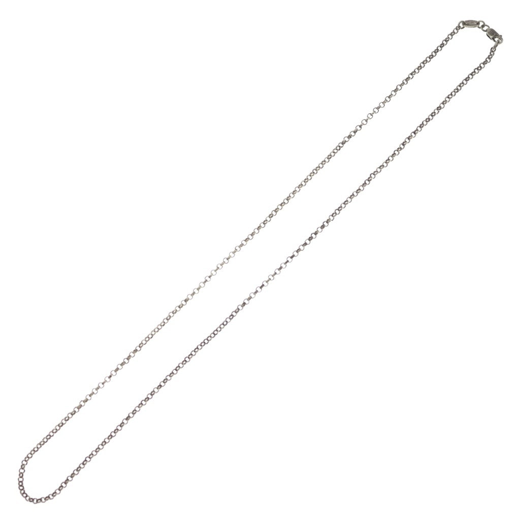 CHROME HEARTS(クロムハーツ) NECKCHAIN R20 ロールチェーンネックレス 20inch シルバー BCA084