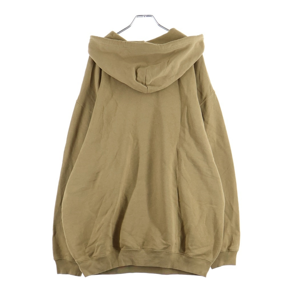 BALENCIAGA(バレンシアガ) 19AW BBロゴ プリント プルオーバーパーカー ブラウン 578138 TEV51