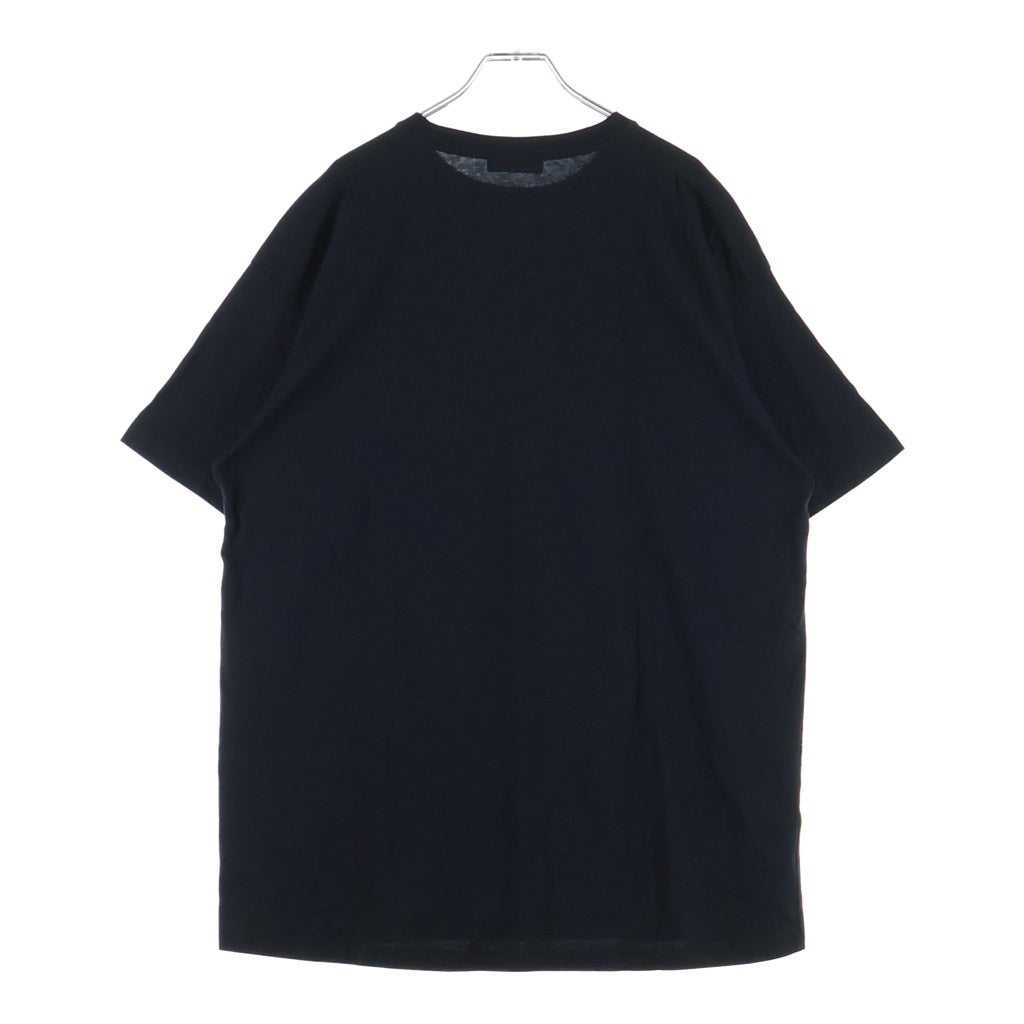 BALENCIAGA(バレンシアガ) フロントロゴプリント 半袖Tシャツカットソー ブラック 570803 TFV76