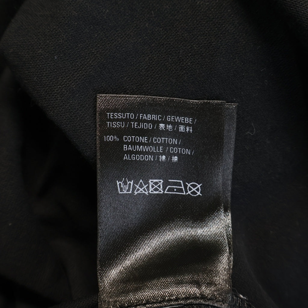 BALENCIAGA(バレンシアガ) フロントロゴプリント 半袖Tシャツカットソー ブラック 570803 TFV76