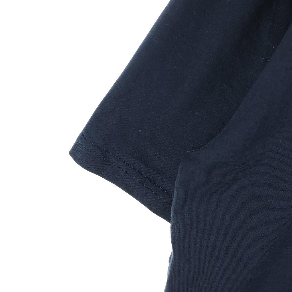 DIOR(ディオール) オブリーク トロッター シルク切替 半袖Tシャツカットソー ネイビー 143J647A0677