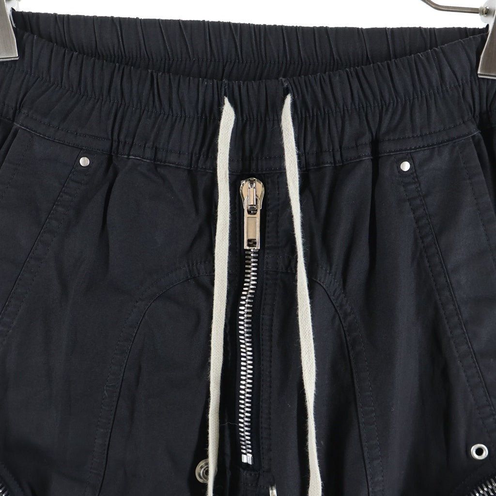 Rick Owens(リックオウエンス) 24SS BAUHAUS BELA CARGO PANTS バウハウス ベラカーゴパンツ ブラック RU01D3377-TE