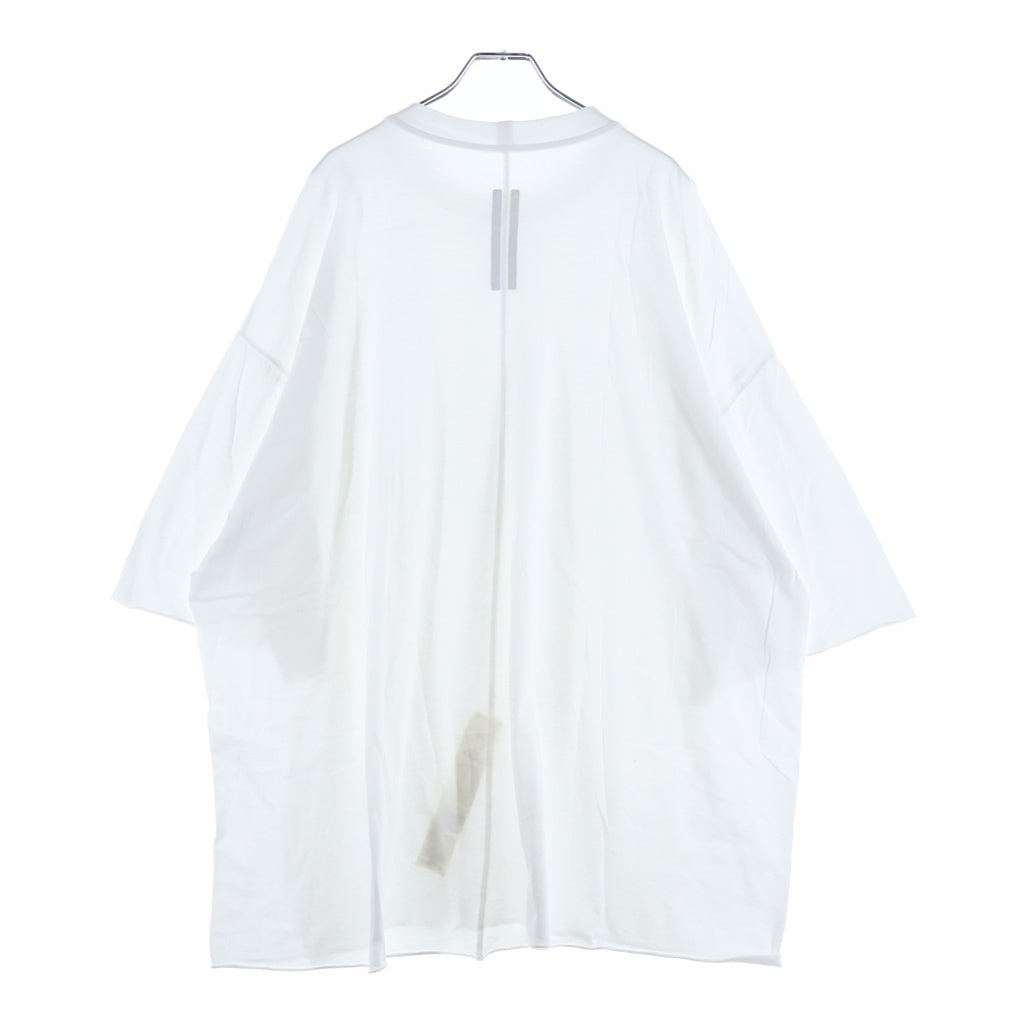 Rick Owens(リックオウエンス) 25AW TOMMY TEE トミー 半袖Tシャツカットソー ホワイト RP02E4204-JA