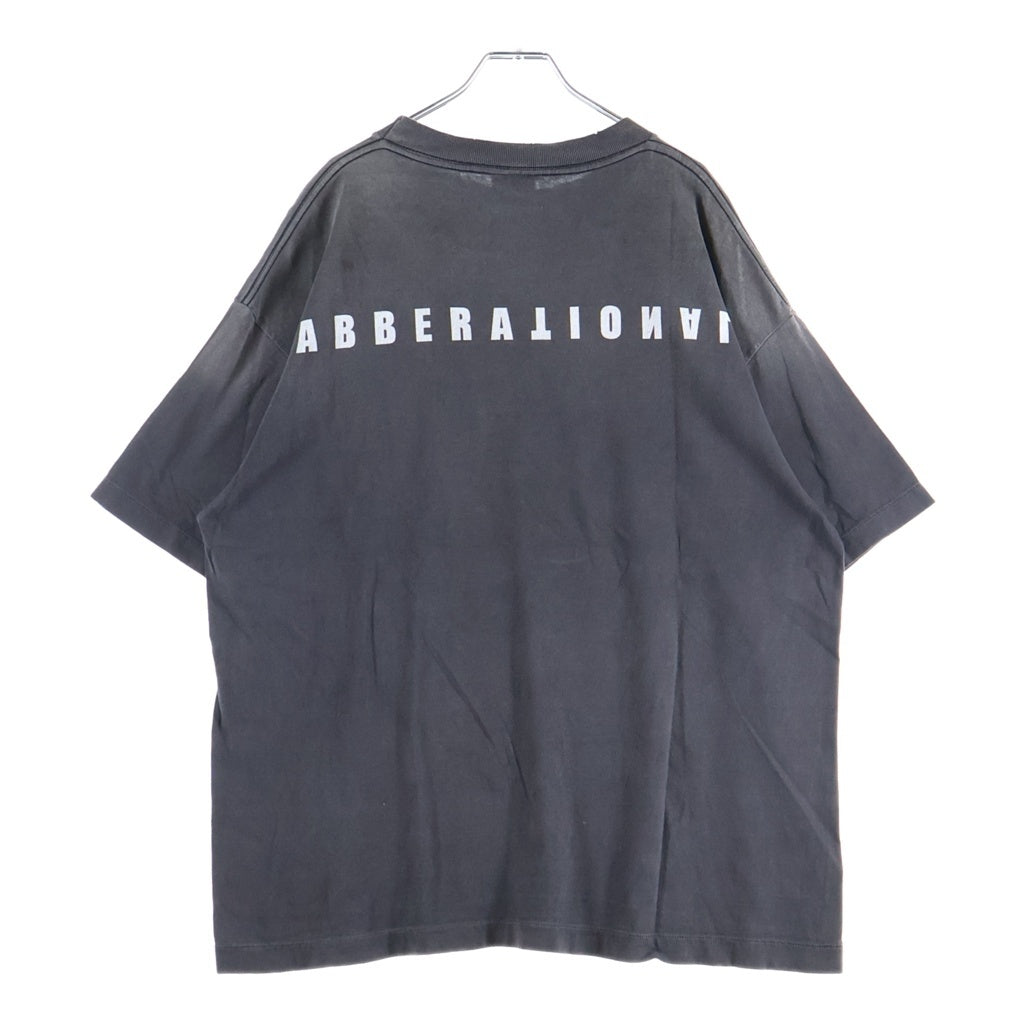 SAINT MICHAEL(セントマイケル) 25SS SAINT PRAISE TEE 半袖Tシャツカットソー ブラック SM-HR8-0000-010