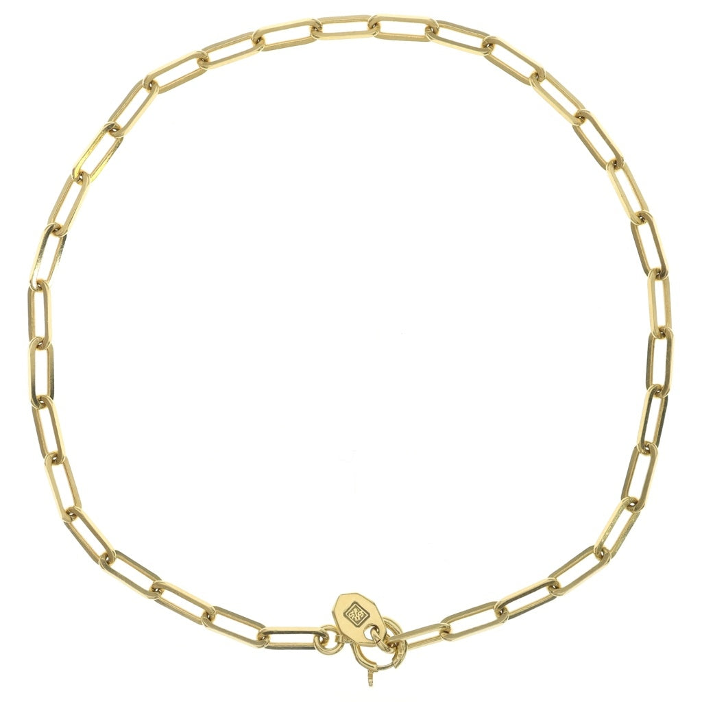 Sympathy of Soul(シンパシーオブソウル) Plain Chain Bracelet K18Yellow Gold B2302Y8 プレーンチェーンブレスレット K18 イエローゴールド レディース