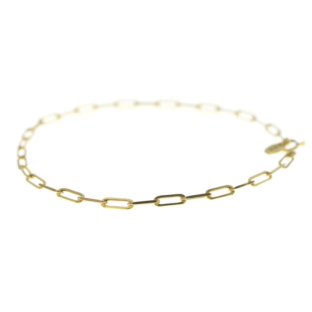 Sympathy of Soul(シンパシーオブソウル) Plain Chain Bracelet K18Yellow Gold B2302Y8 プレーンチェーンブレスレット K18 イエローゴールド レディース