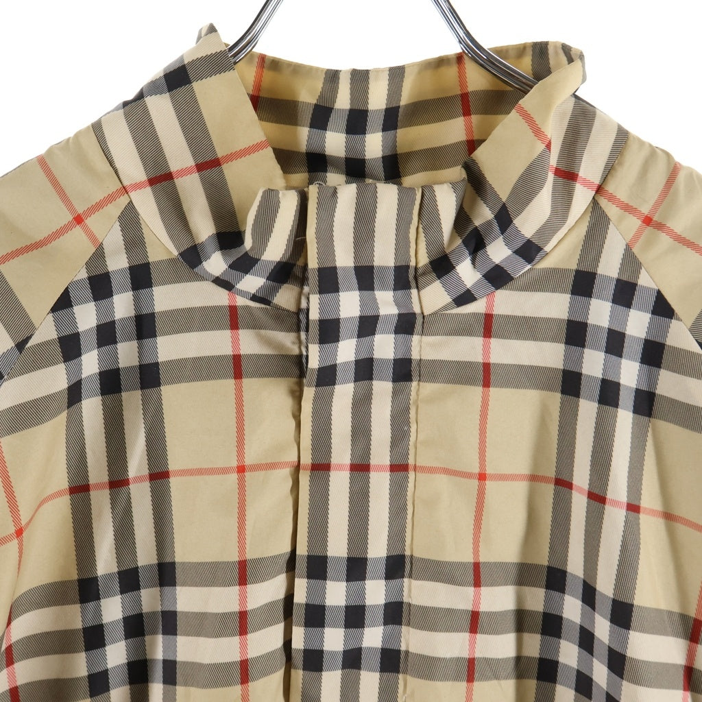 BURBERRY GOLF(バーバリーゴルフ) ノバチェック ハーフジップジャケット ベージュ