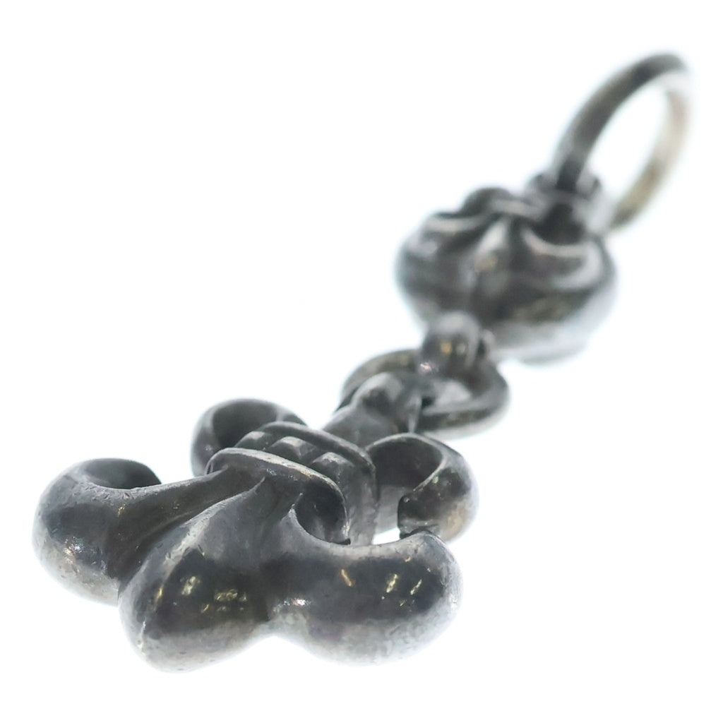 CHROME HEARTS(クロムハーツ) 1BALL BS FLEUR 1ボールBSフレアチャーム ペンダントトップ シルバー BCA198