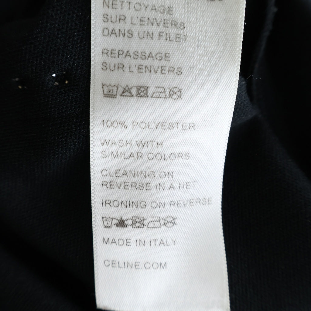CELINE(セリーヌ) 22SS STUDS TRACK PANTS スタッズ トラックパンツ ブラック 2Z166121O
