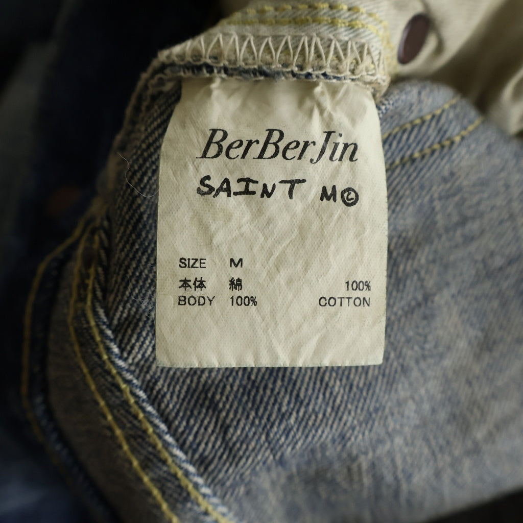 SAINT MICHAEL(セントマイケル) ×BerBerJin B_DENIM PNT ベルベルジン デニムパンツ インディゴ SM-HR1-0000-C60