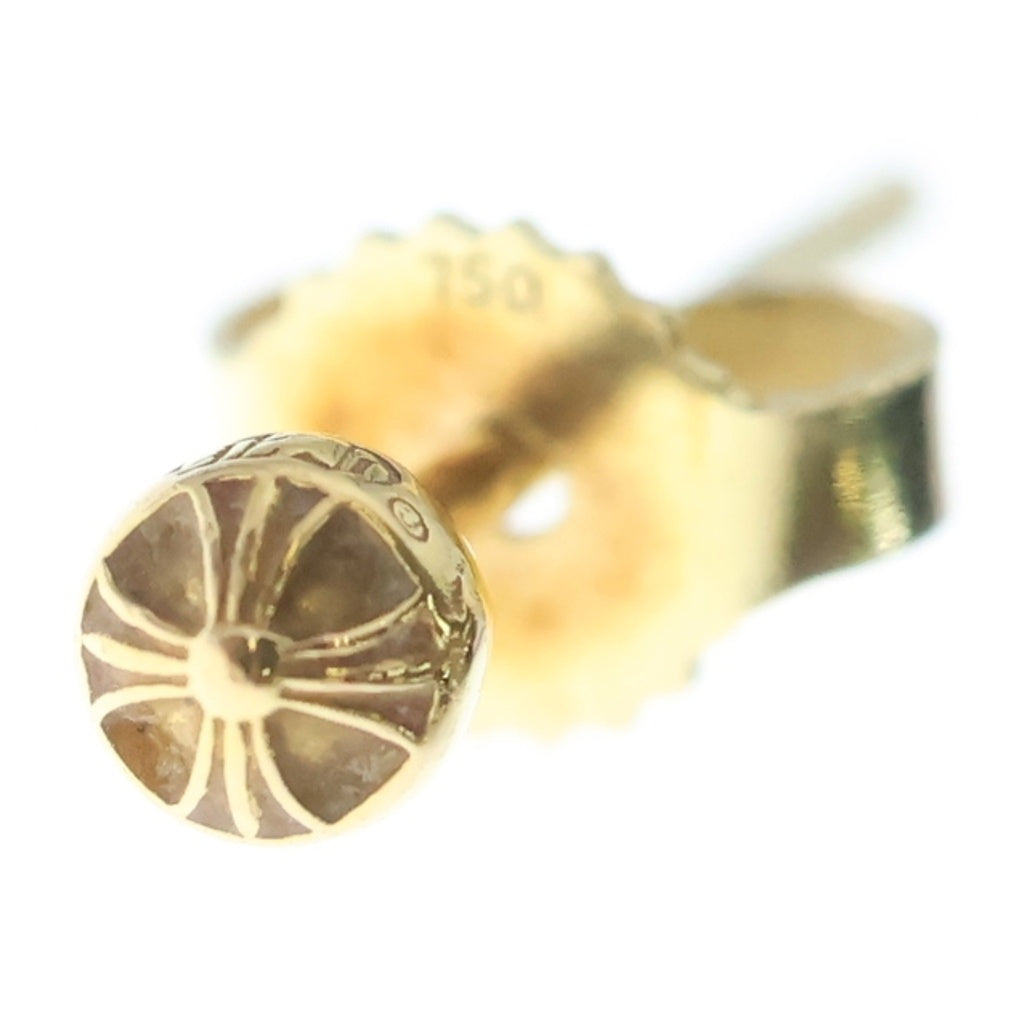 CHROME HEARTS(クロムハーツ) 22K STUD CRS BALL MINI ミニクロスボールスタッド ピアス ゴールド