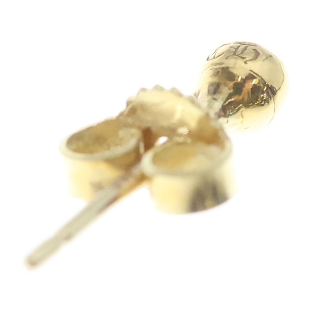 CHROME HEARTS(クロムハーツ) 22K STUD CRS BALL MINI ミニクロスボールスタッド ピアス ゴールド