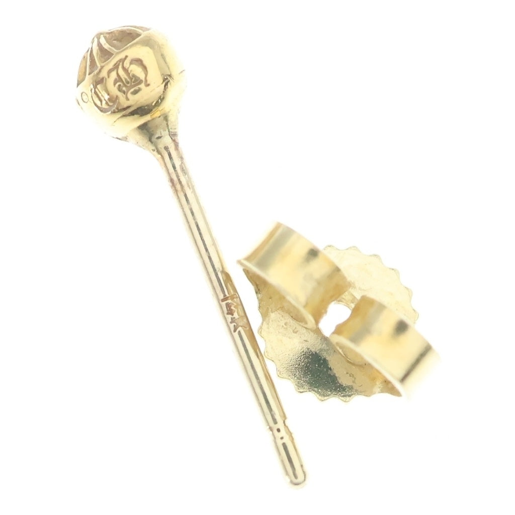 CHROME HEARTS(クロムハーツ) 22K STUD CRS BALL MINI ミニクロスボールスタッド ピアス ゴールド