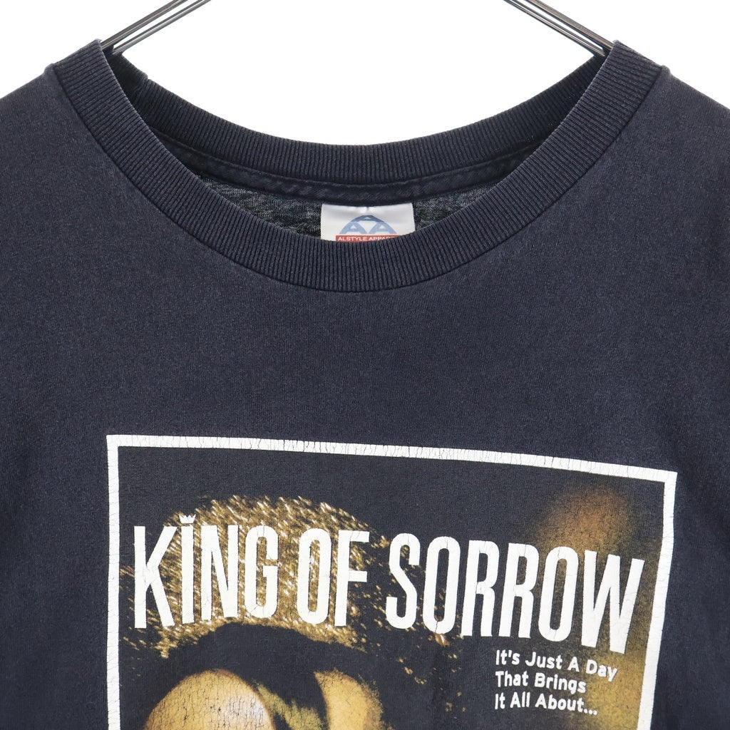 VINTAGE(ヴィンテージ) 00S SADE KING OF SORROW OPTIMA シャーデー フロントプリント半袖Tシャツカットソー ブラック