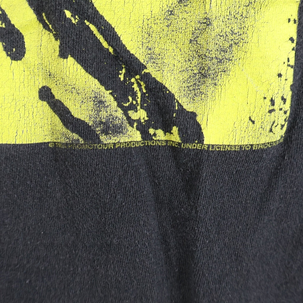 VINTAGE(ヴィンテージ) 90S ROLLING STONES 1994 VOODOO LOUNGE WORLD TOUR ローリングストーンズ ヴードゥー ラウンジ ワールドツアー クルーネック 半袖Tシャツ ブラック