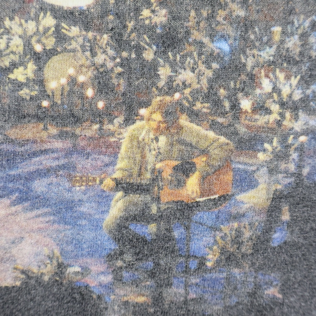 VINTAGE(ヴィンテージ) 90S NIRVANA LIVE IN NEW YORK ニルヴァーナ フロントプリント 半袖Tシャツカットソー ホワイト