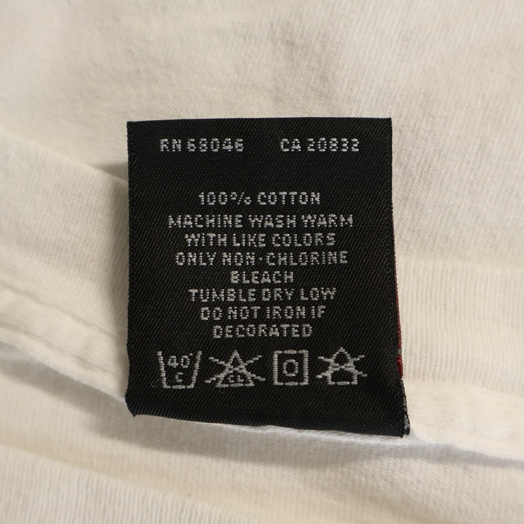 VINTAGE(ヴィンテージ) 90S NIRVANA LIVE IN NEW YORK ニルヴァーナ フロントプリント 半袖Tシャツカットソー ホワイト