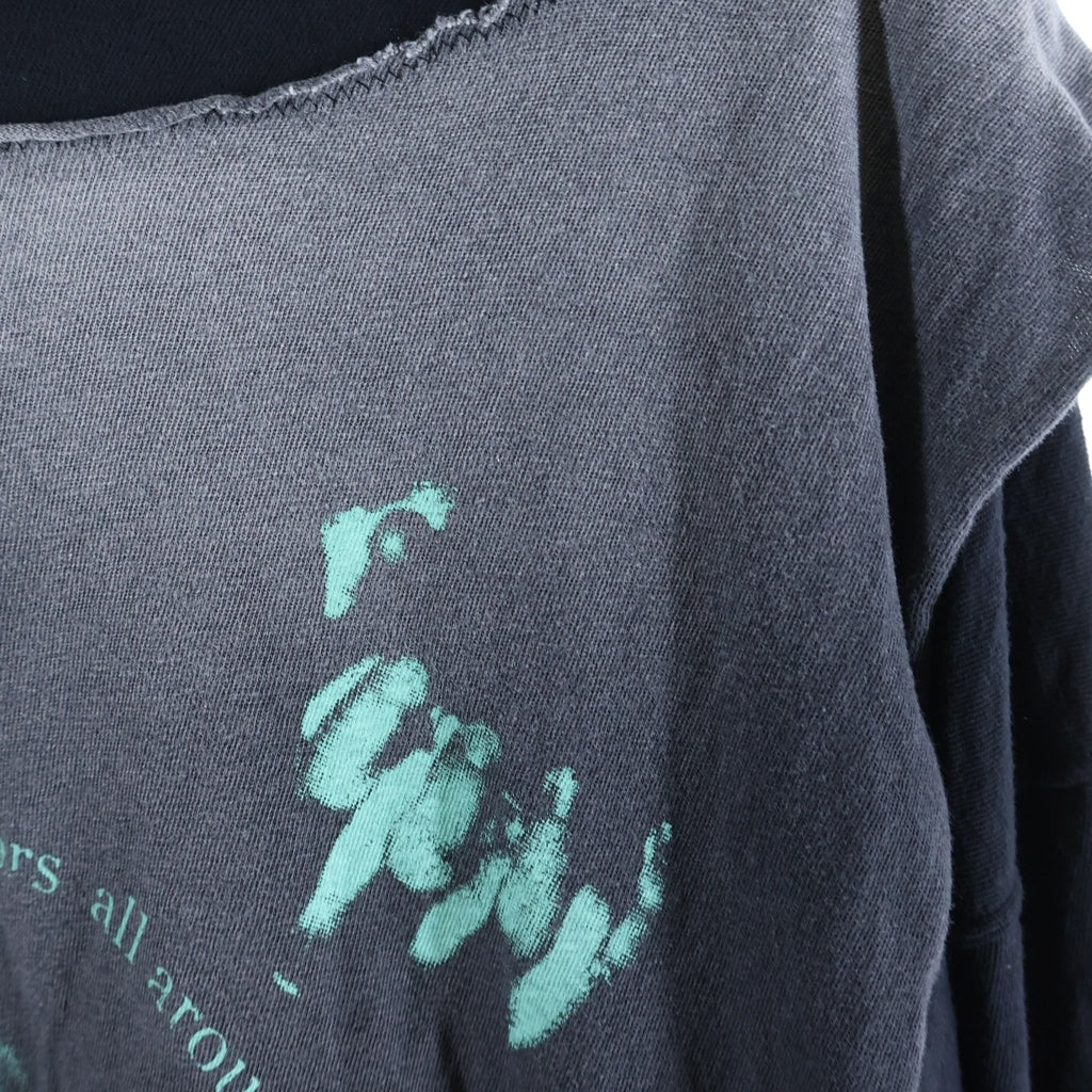 KAMIYA(カミヤ) JEALOUSY BOY DOKING HOODIE ドッキングフーディー ブラック G16HD076