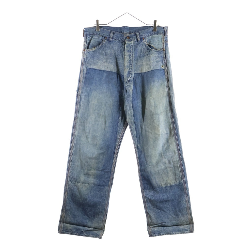 SAINT MICHAEL(セントマイケル) 23AW DENIM PAINTER PANTS ペインター ダメージ加工 デニムパンツ インディゴ SM-A23-0000-038