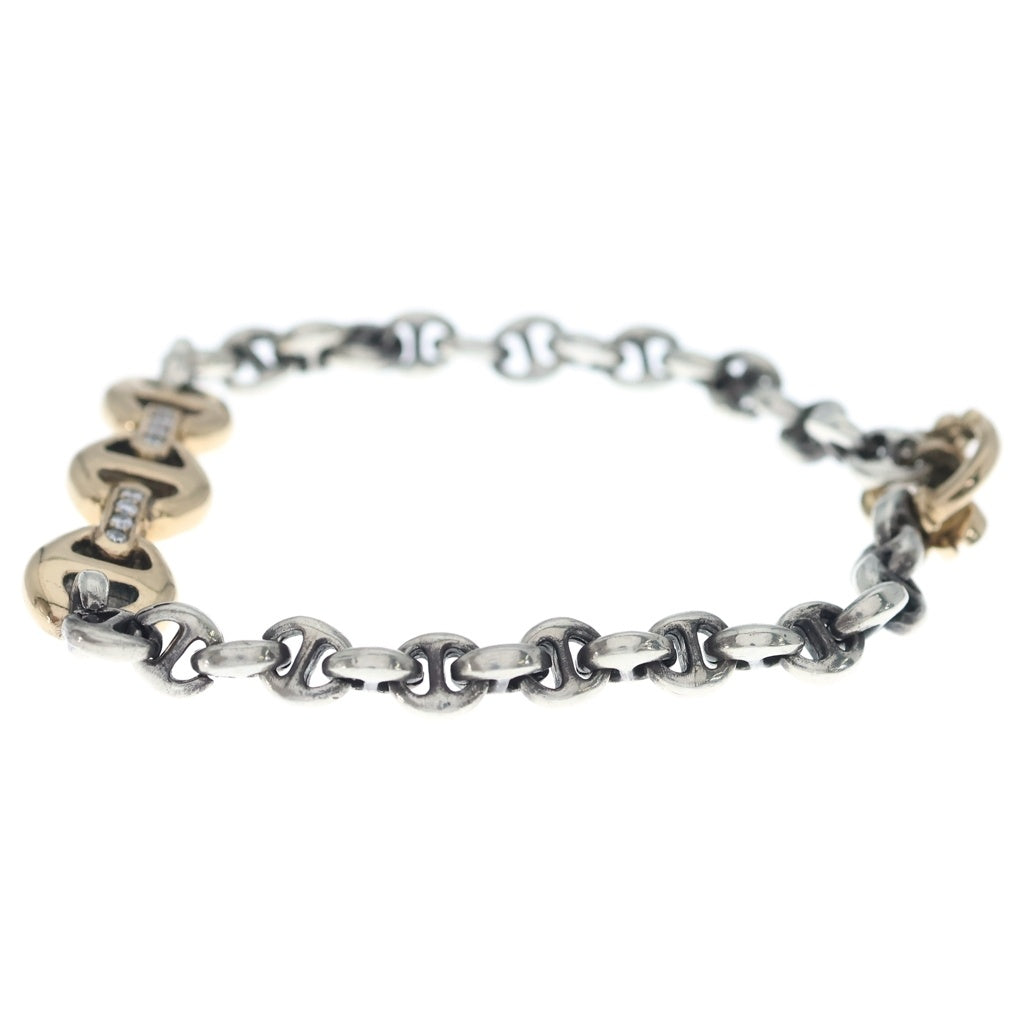 HOORSENBUHS(ホーセンブース) OPEN-LINK DIAMOND BRACELET オープンリンク ダイヤモンド ブレスレット ゴールド/シルバーSV K18YG