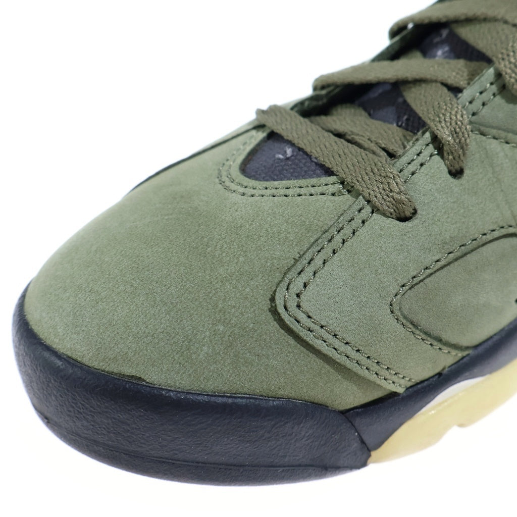 NIKE(ナイキ) ×TRAVIS SCOTT AIR JORDAN 6 RETRO SP CN1084-200 トラヴィス スコット エアジョーダン6 ハイカットスニーカー US9/27.0cm カーキ