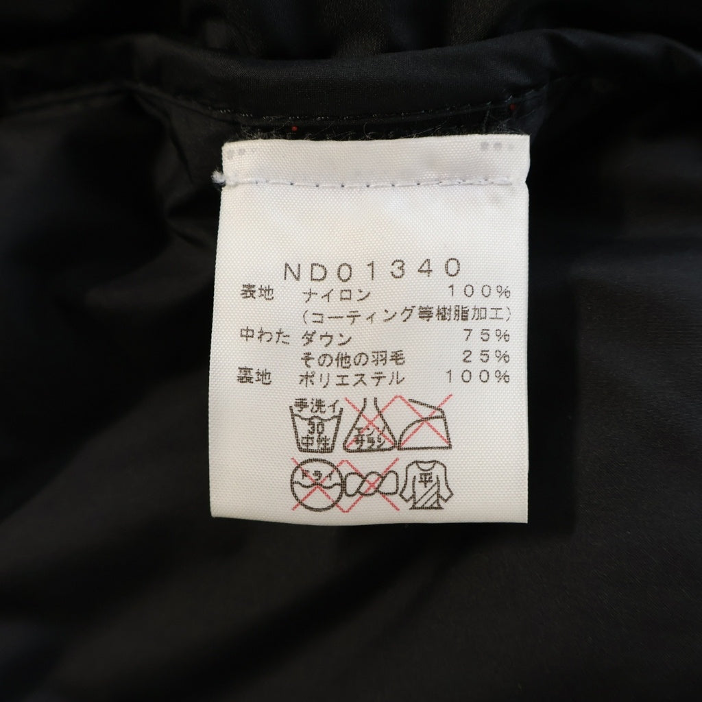SUPREME(シュプリーム) 13AW ×THE NORTH FACE Fur Print Nuptse Jacket ノースフェイス ファープリント ダウンジャケット ブラック/ブラウン ND01340