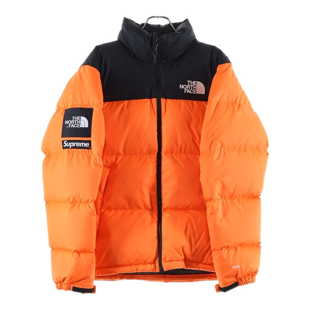 SUPREME(シュプリーム) 16AW ×THE NORTH FACE Nuptse Jacket ノースフェイス ヌプシジャケット ブラック/オレンジ ND51602I