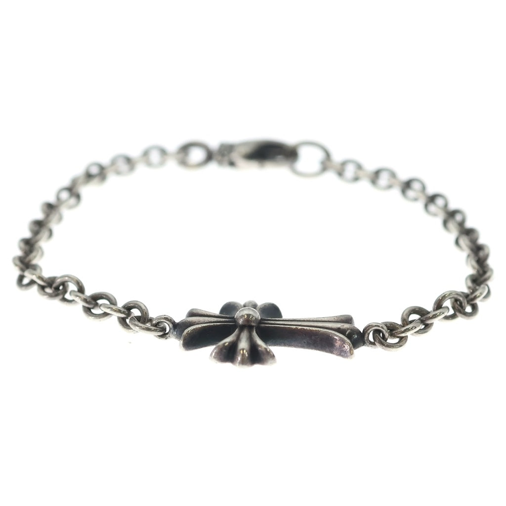 CHROME HEARTS(クロムハーツ) CHN TNY CH CRS タイニーCHクロスチェーン シルバーブレスレット