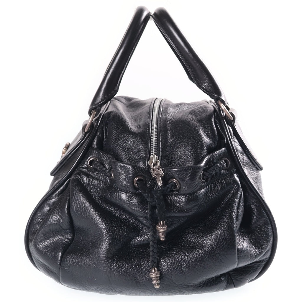 CHROME HEARTS(クロムハーツ) SQUIRRELY JO フィリグリー装飾レザーハンドバッグ ブラック