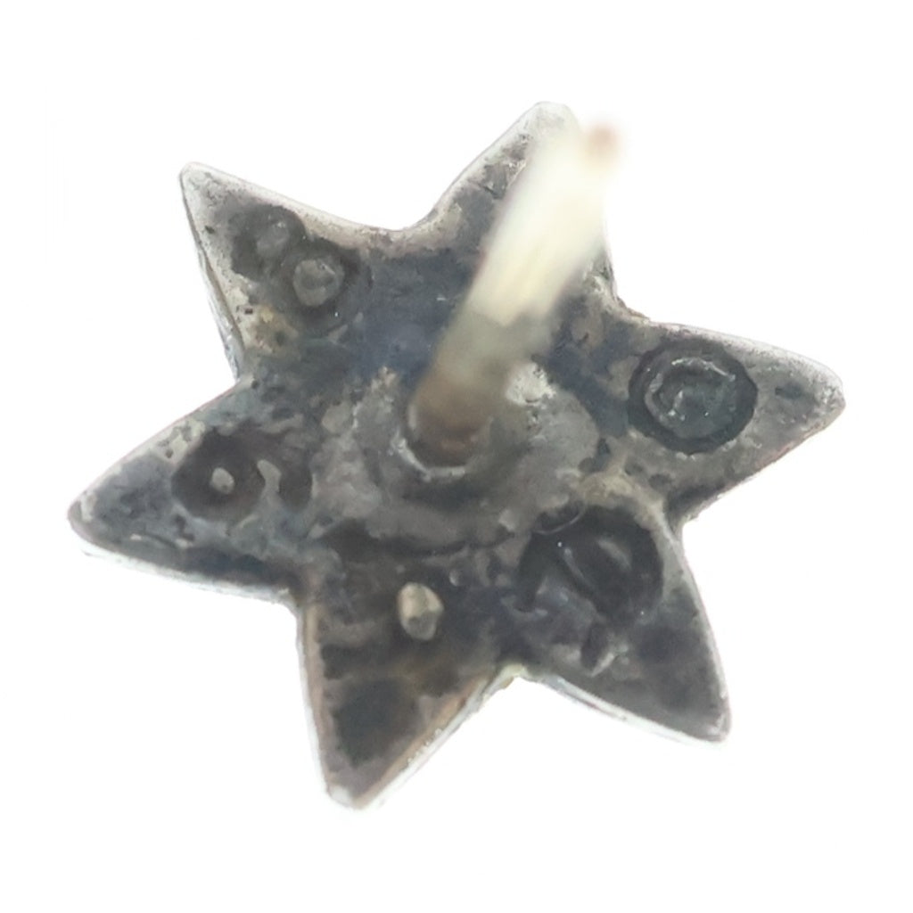 CHROME HEARTS(クロムハーツ) CO STAR スター スタッドピアス シルバー BCA096
