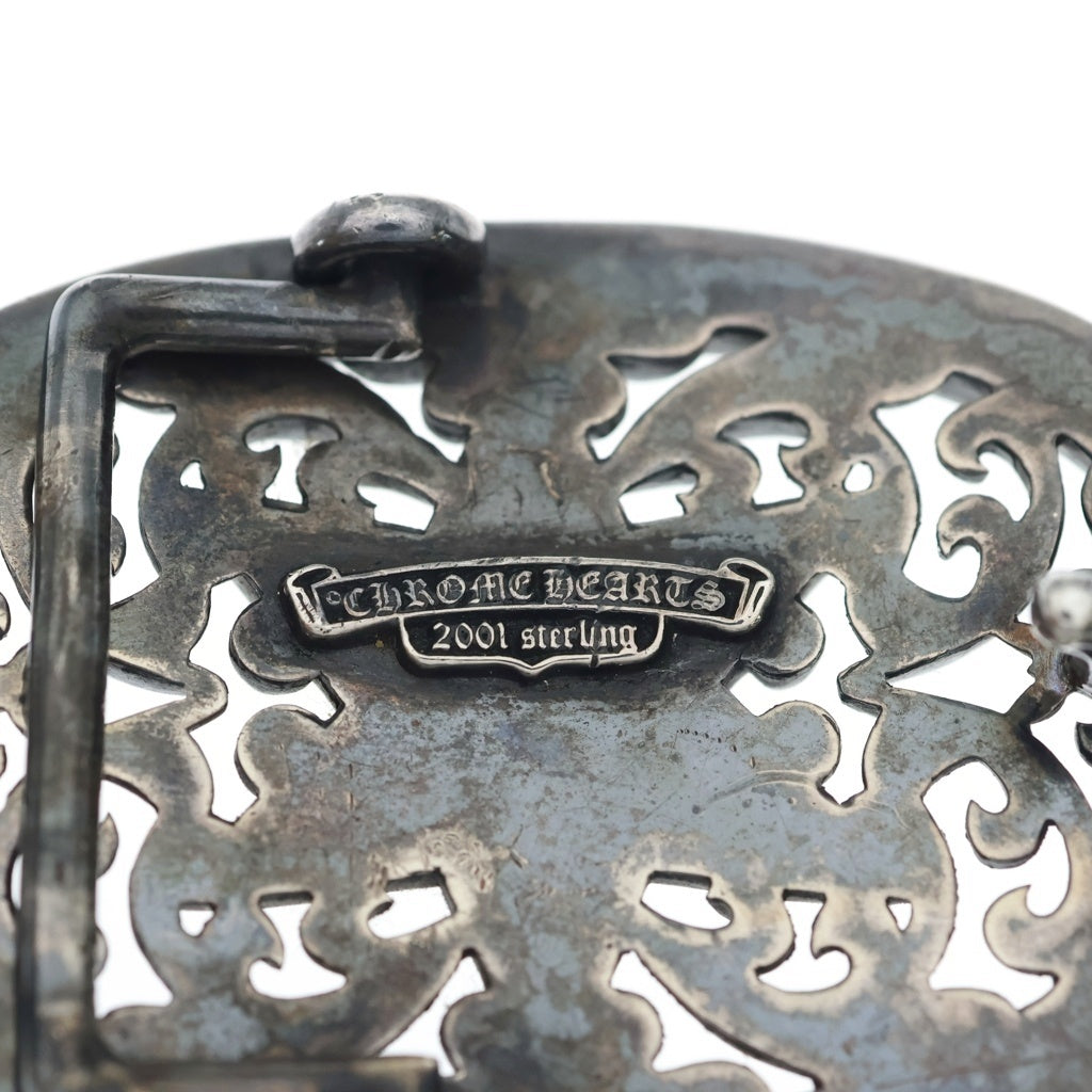 CHROME HEARTS(クロムハーツ) OVAL STAR STRAP1.5クラシックオーバルスターバックル シルバー BCA360