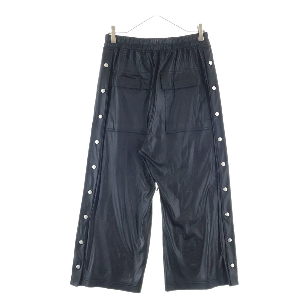 DRKSHDW(ダークシャドウ) 26SS WIDE PUSHER PANTS サイドスナップボタン ワイド プッシャー パンツ ブラック DU01F4393-JL