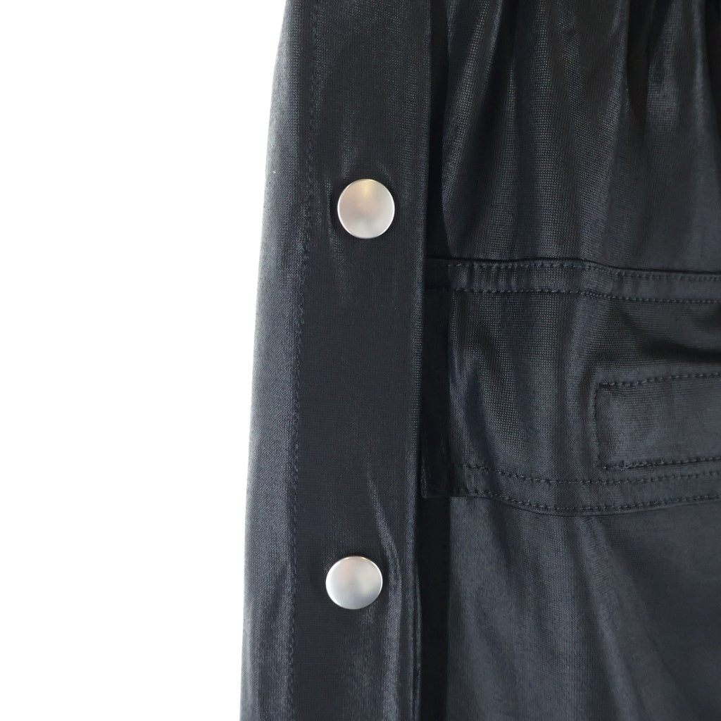 DRKSHDW(ダークシャドウ) 26SS WIDE PUSHER PANTS サイドスナップボタン ワイド プッシャー パンツ ブラック DU01F4393-JL