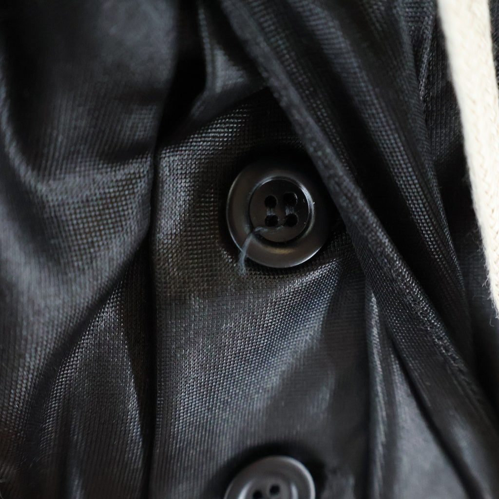 DRKSHDW(ダークシャドウ) 26SS WIDE PUSHER PANTS サイドスナップボタン ワイド プッシャー パンツ ブラック DU01F4393-JL