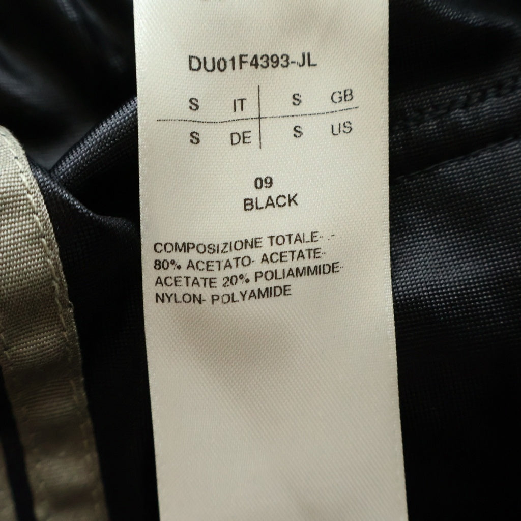 DRKSHDW(ダークシャドウ) 26SS WIDE PUSHER PANTS サイドスナップボタン ワイド プッシャー パンツ ブラック DU01F4393-JL