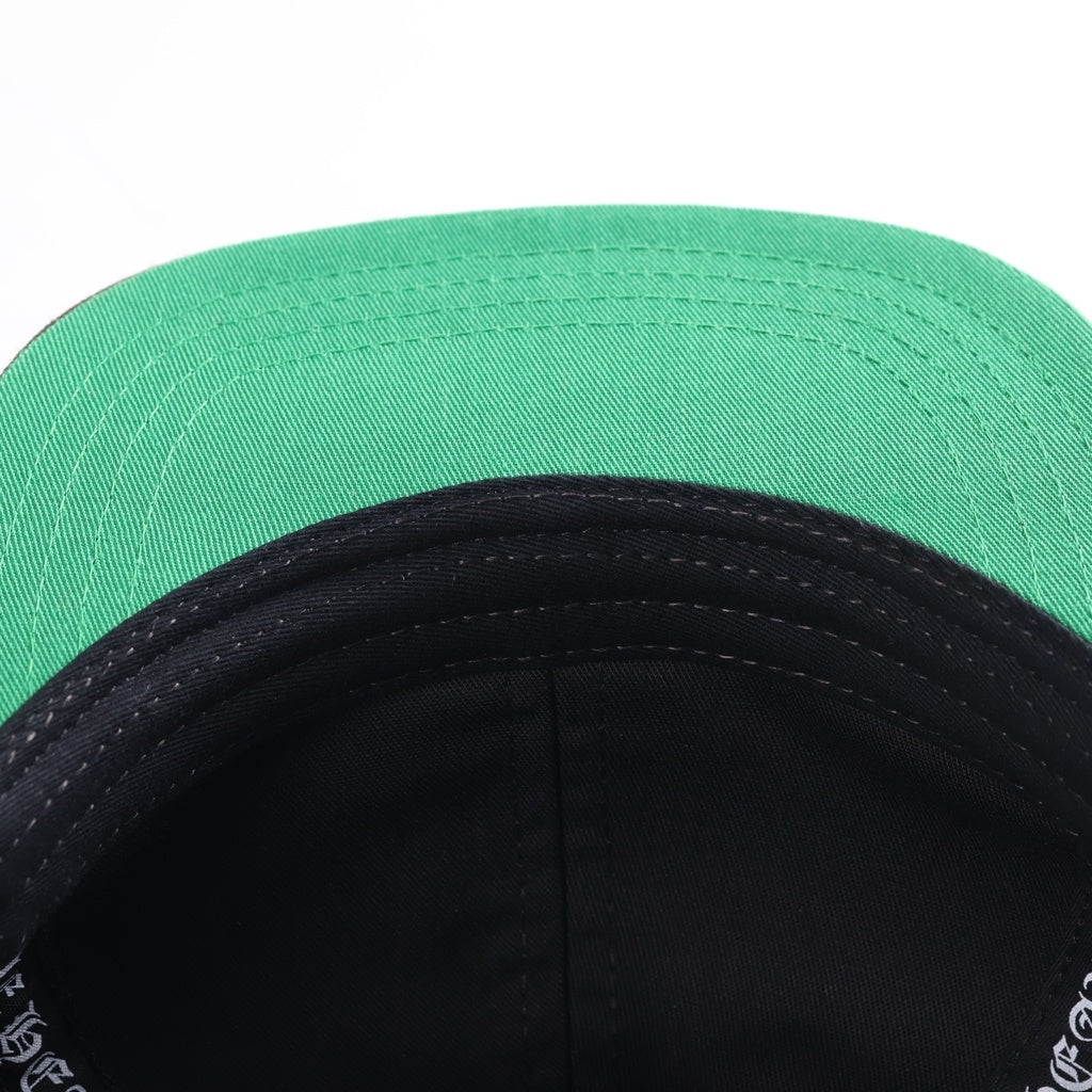 CHROME HEARTS(クロムハーツ) CH HAT CH刺繍 ベースボールキャップ 帽子 ブラウン