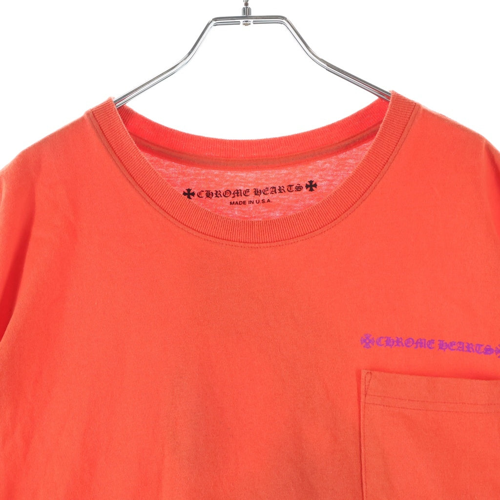 CHROME HEARTS(クロムハーツ) PRO U S/S TEE ORANGE MATTY BOY マッティボーイチョンパープリテンス ショートスリーブ 半袖Tシャツ バーミリオン オレンジ