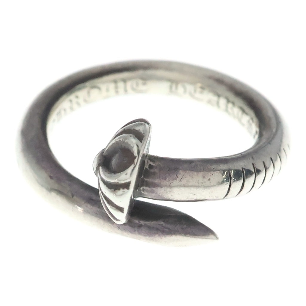CHROME HEARTS(クロムハーツ) NAIL CRSBALL ネイル クロスボール リング シルバー BCA349 レディース
