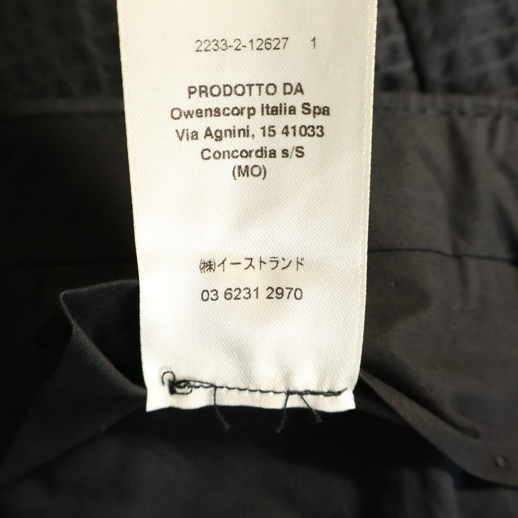 Rick Owens(リックオウエンス) 19SS NYLON WOOL CARGO LONG PANTS ナイロンウールカーゴパンツ ブラック RU19S2354-WKR