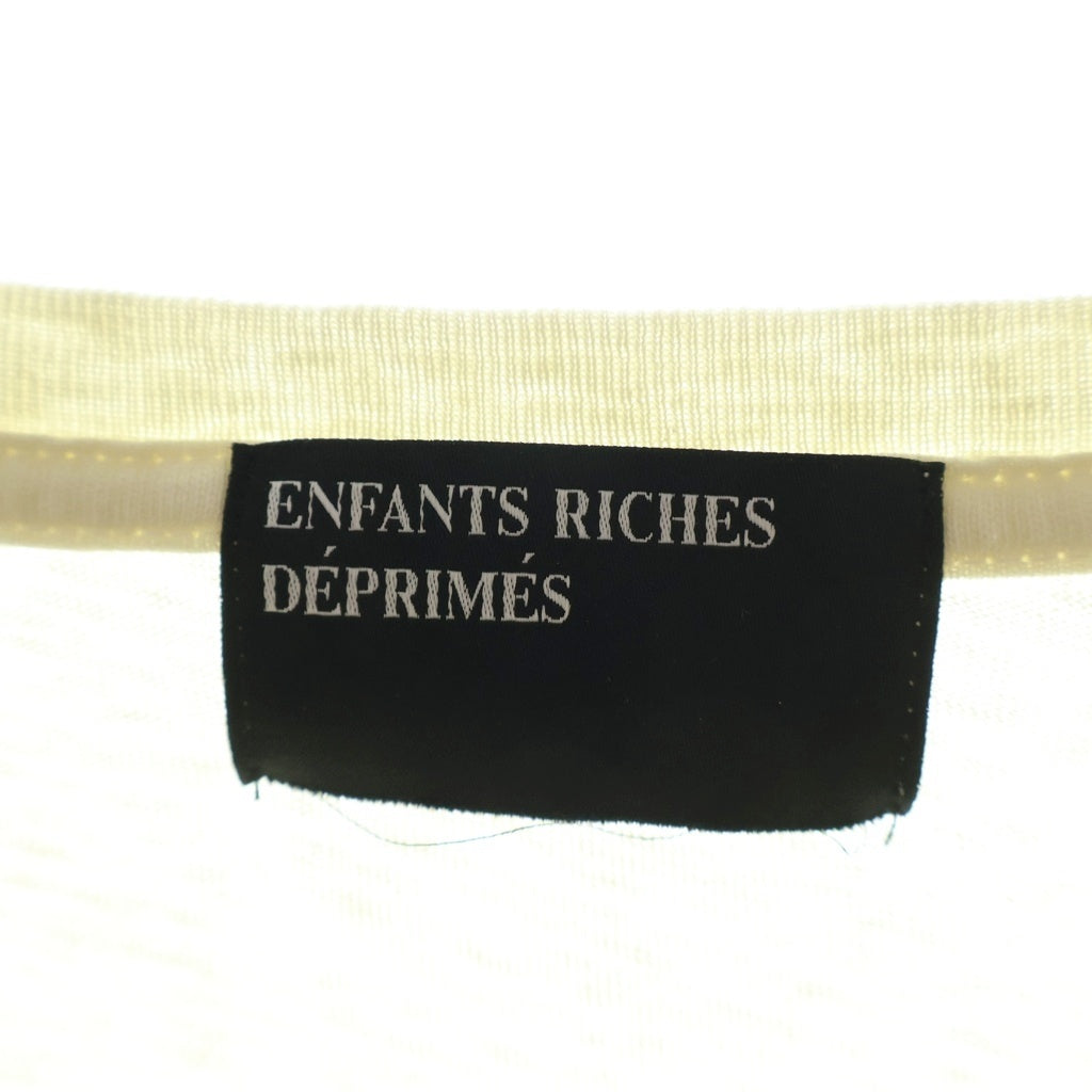 ENFANTS RICHES DEPRIMES(アンファンリッシュデプリメ) 26SS NUN KICKS BABY T-SHIRTS ヒューマンマリア 半袖Tシャツカットソー ホワイト