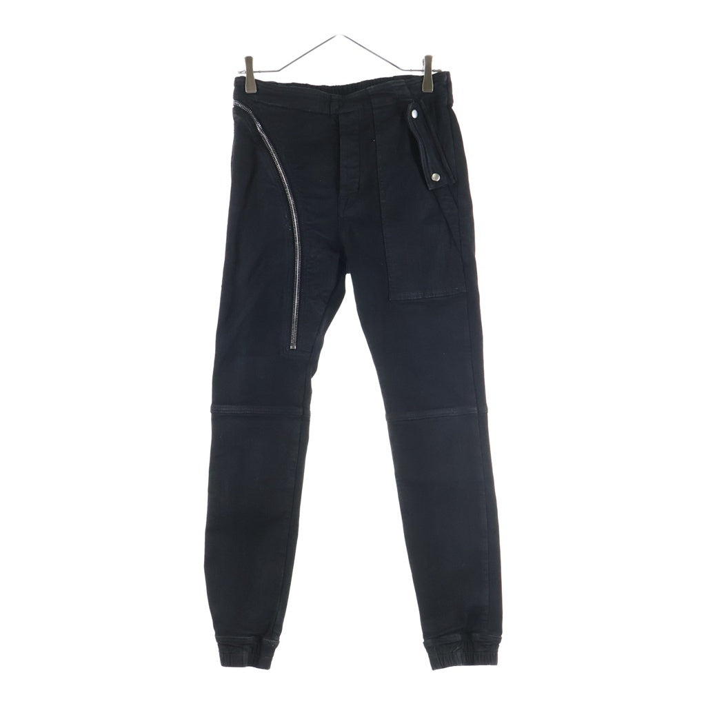 DRKSHDW(ダークシャドウ) 21SS AIRCUT JOGGERS エアーカットデニムジョガーパンツ ブラック DU01C6361-SBB