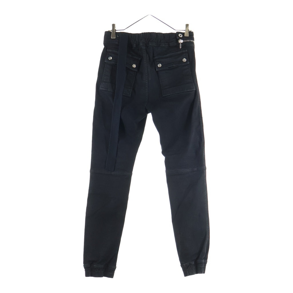DRKSHDW(ダークシャドウ) 21SS AIRCUT JOGGERS エアーカットデニムジョガーパンツ ブラック DU01C6361-SBB